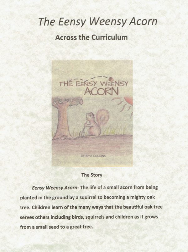 Eensy Weensy Acorn Curriculum